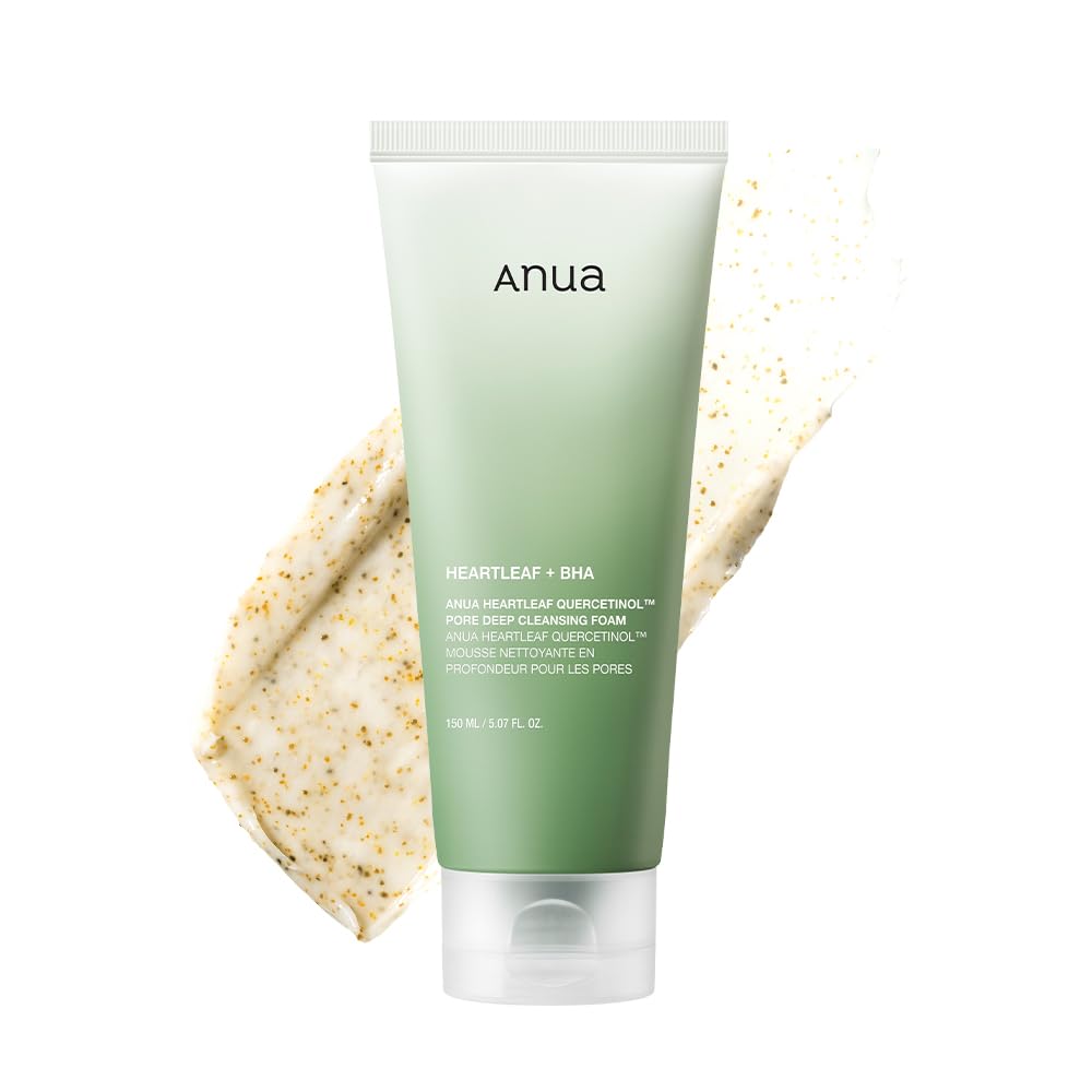ANUA Heartleaf Cleansing Foam – 150ml – Pore Care & BHA Face Wash