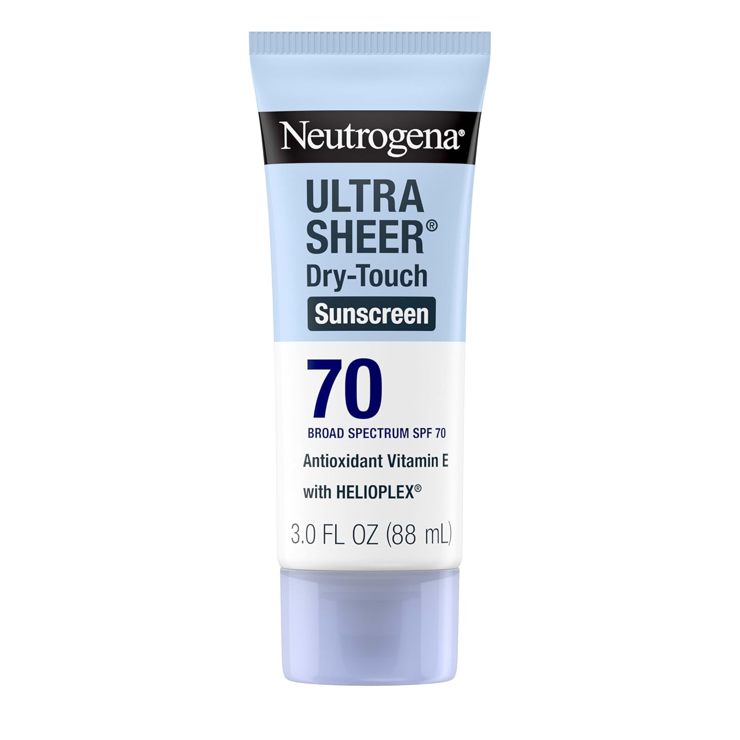 Neutrogena Ultra Sheer Sunscreen SPF 70 – 3oz – Dry-Touch, Non-Greasy