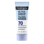 Neutrogena Ultra Sheer Sunscreen SPF 70 – 3oz – Dry-Touch, Non-Greasy