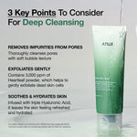 ANUA Heartleaf Cleansing Foam – 150ml – Pore Care & BHA Face Wash