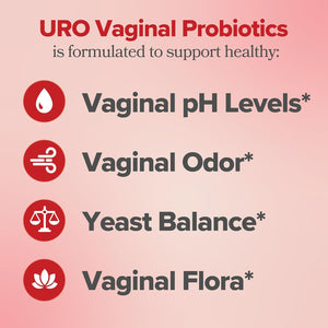 O Positiv URO Vaginal Probiotics – 60 Ct – pH Balance, Odor Support