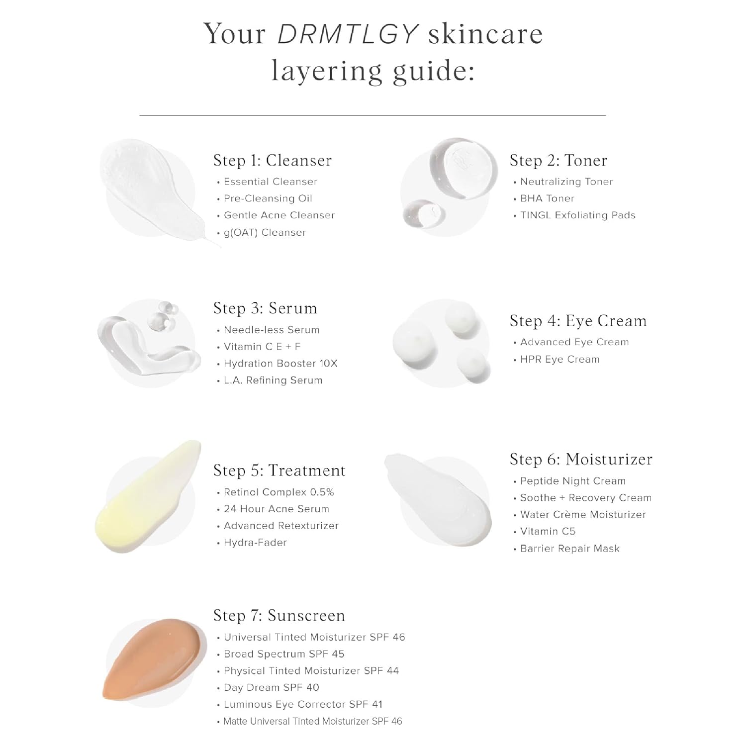 DRMTLGY SPF 45 Face Sunscreen – 1.7oz – Oil-Free, Zinc, Anti-Aging