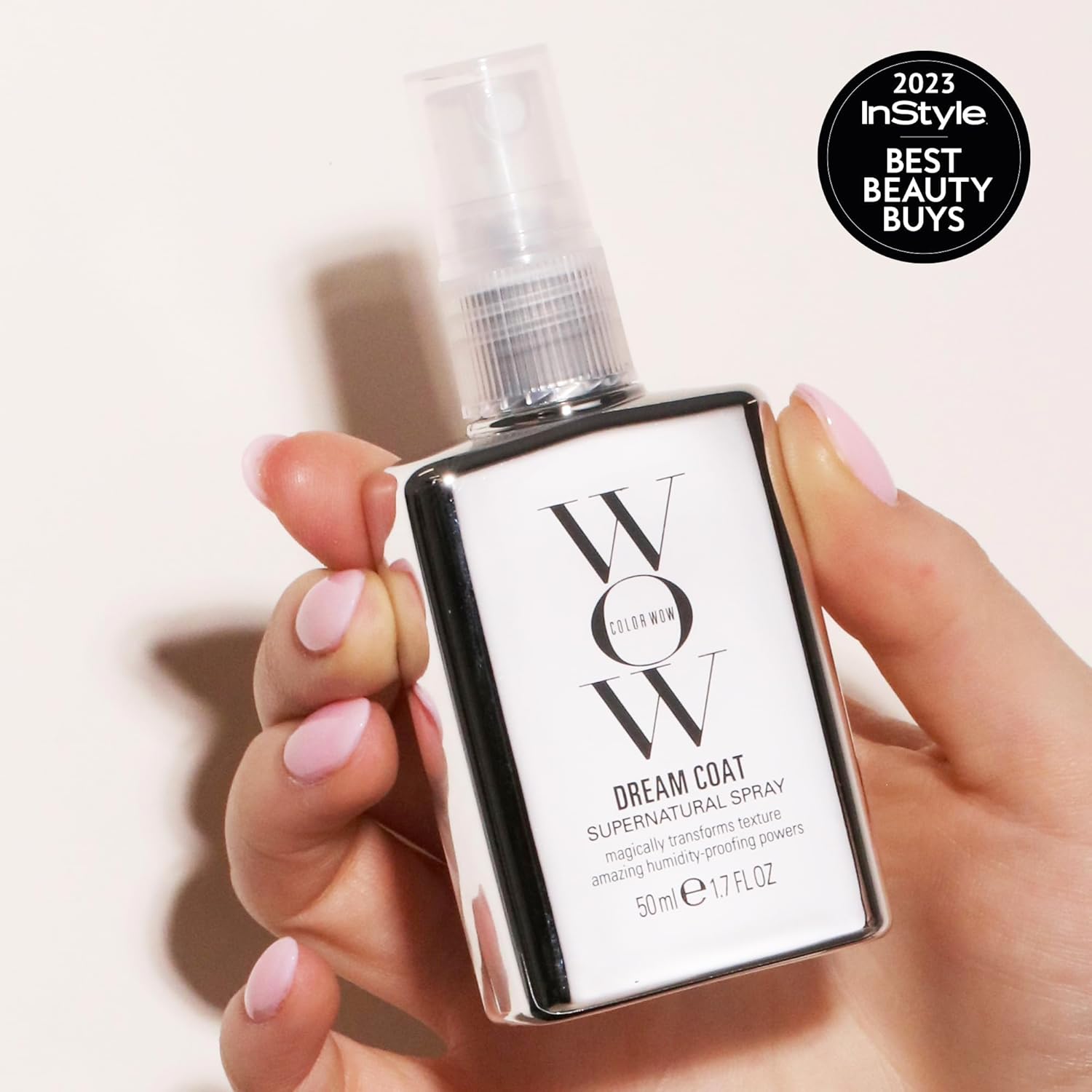 COLOR WOW Dream Coat Spray – Lightweight Anti-Humidity Hair Mist for Smooth Finish
