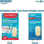 Amazon Hydrocolloid Gel Bandages – 20 Ct – Fast Healing, 0.83x1.65in