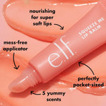 e.l.f. Squeeze Me Lip Balm – Strawberry – Tinted, Hydrating, Vegan