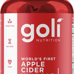 Goli Apple Cider Vinegar Gummies – 60 Count – Vegan, Gluten-Free, with Vitamin B12