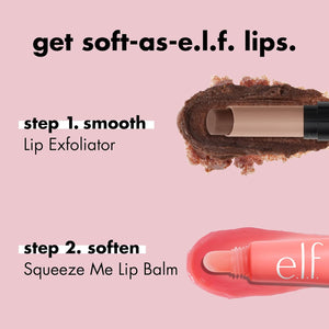e.l.f. Squeeze Me Lip Balm – Strawberry – Tinted, Hydrating, Vegan