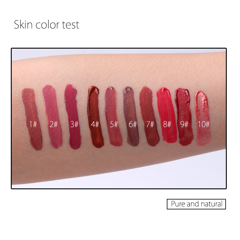 BEAUTY GLAZED 6 Colors Matte Lipstick Set Waterproof Long Lasting Lip Gloss Nude Velvet Pigment Batom Women Fashion Lip Makeup|Lipstick