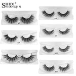 SHIDISHANGPIN 30 pairs eyelashes natural long 3d mink lashes wholesale false eyelashes makeup mink eyelashes eyelash extensions|False Eyelashes