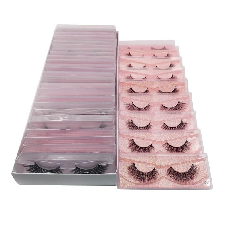 Lashes Wholesale Mink Eyelashes In Bulk Mink Lashes Natural False Eyelashes Extensions False Lashes cilios maquiagem 20/30/50pcs|False Eyelashes