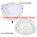 84/54/24W Pro UV Lamp LED Nail Lamp Nail Dryer For All Gels Polish Sun Light Infrared Sensing 10/30/60s Timer Smart For Manicure|Nail Dryers