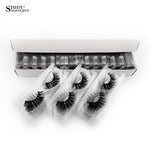 SHIDISHANGPIN 30 pairs eyelashes natural long 3d mink lashes wholesale false eyelashes makeup mink eyelashes eyelash extensions|False Eyelashes