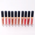 BEAUTY GLAZED 6 Colors Matte Lipstick Set Waterproof Long Lasting Lip Gloss Nude Velvet Pigment Batom Women Fashion Lip Makeup|Lipstick