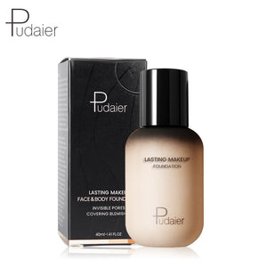 Pudaier Face Foundation Makeup Liquid Foundation Cream Matte Foundation Base Face Concealer Cosmetic Dropshipping Makeup|Face Foundation