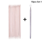 Lady Nail Art Wood Stick