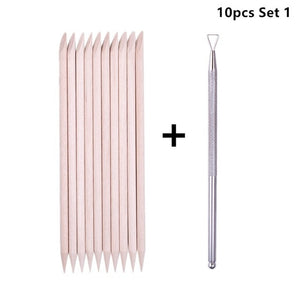 Lady Nail Art Wood Stick