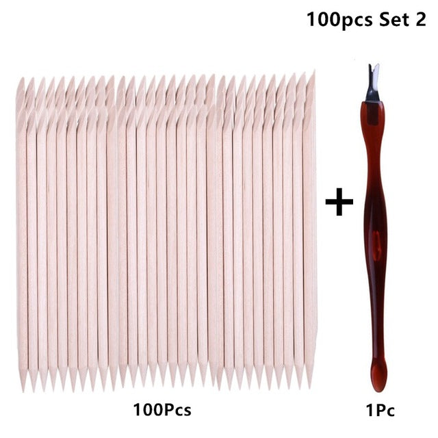 Lady Nail Art Wood Stick