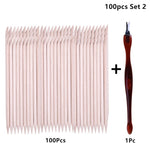 Lady Nail Art Wood Stick