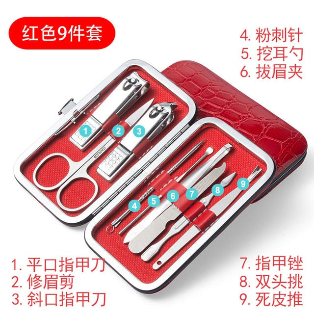Manicure Nail Clipper Set