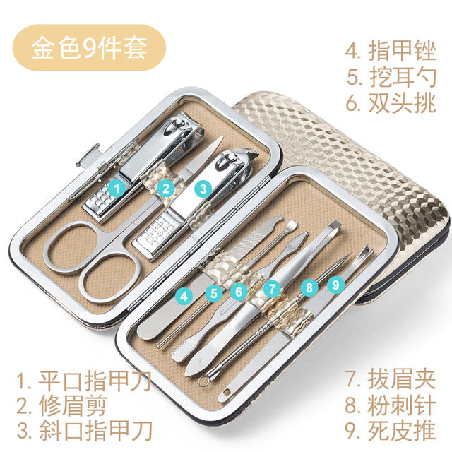 Manicure Nail Clipper Set