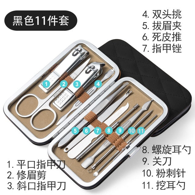Manicure Nail Clipper Set