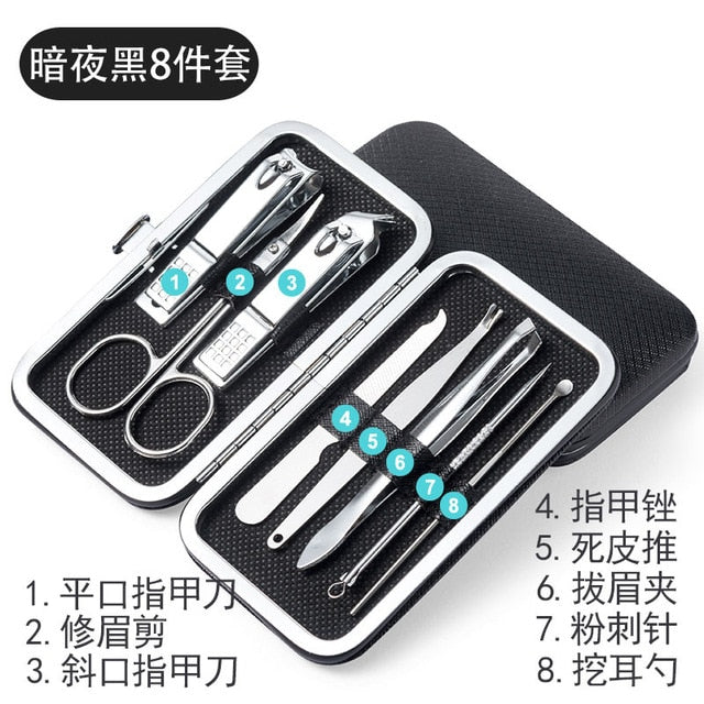 Manicure Nail Clipper Set