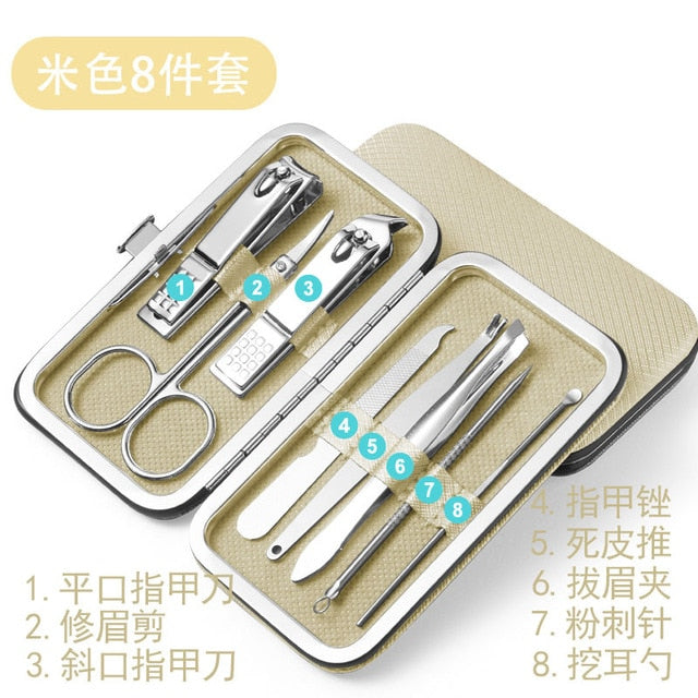 Manicure Nail Clipper Set