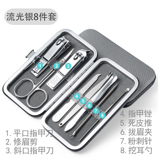 Manicure Nail Clipper Set