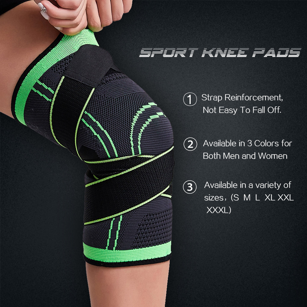 Sports Pressurized Elastic Knee Pads