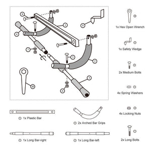 Fitness Door Frame Pull Up Bar