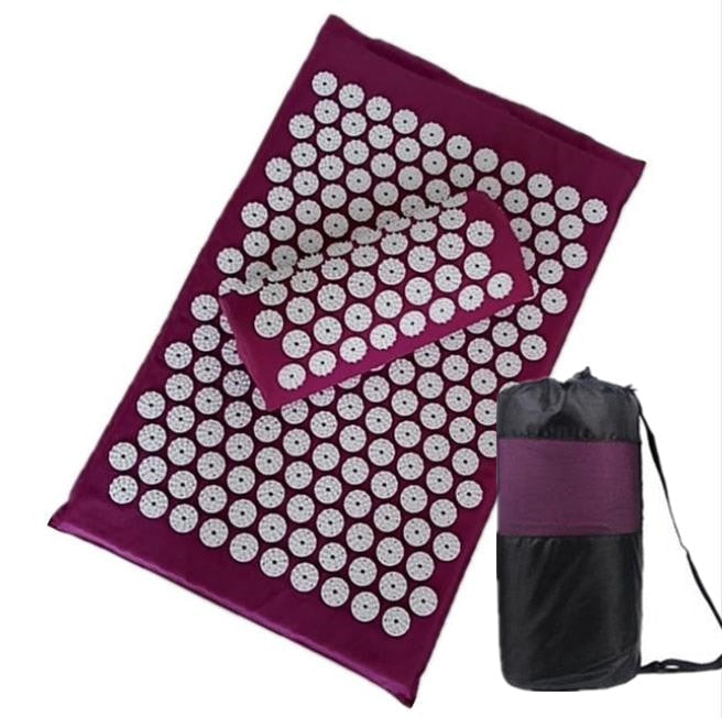 Acupressure Massage Mat – Relaxation Spike Mat for Back and Body