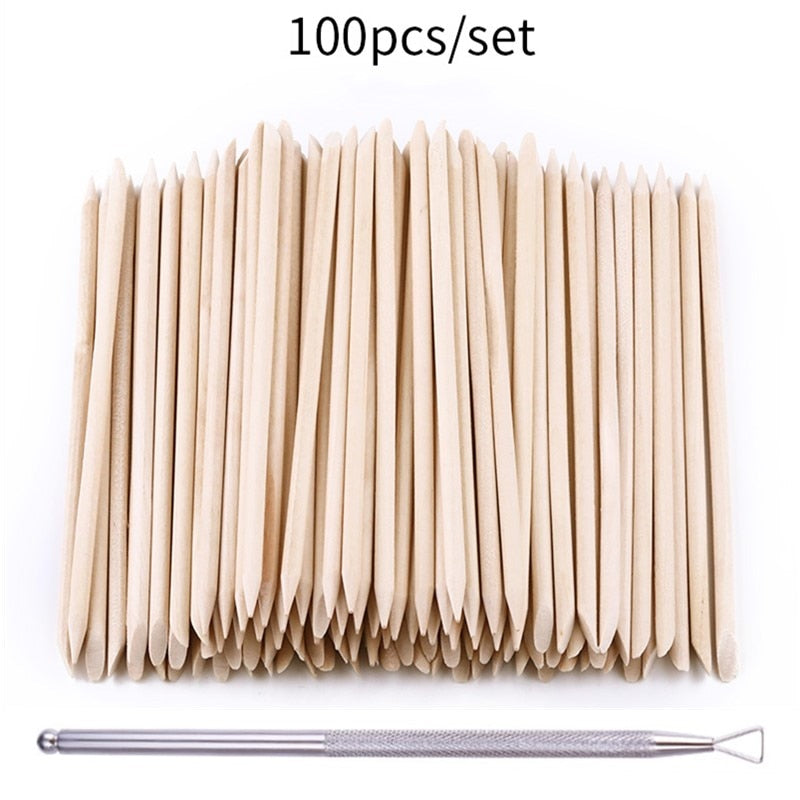 Lady Nail Art Wood Stick