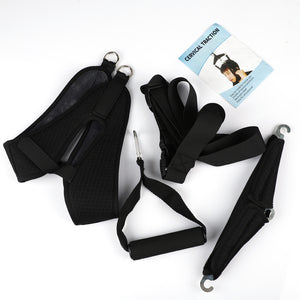 Adjustable Cervical Neck Traction Belt – Hanging Neck Support Device