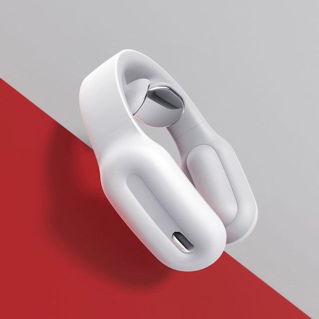 Rechargeable Electric Neck Massager – USB Heating & Vibration Relaxation Device