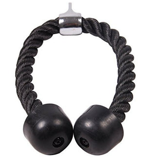 Tricep Rope Push Pull Down Cord For Bodybuilding Exercise