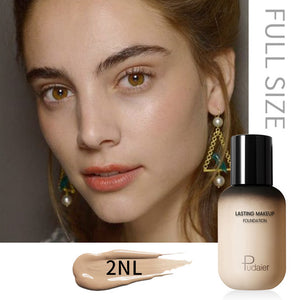 Pudaier Face Foundation Makeup Liquid Foundation Cream Matte Foundation Base Face Concealer Cosmetic Dropshipping Makeup|Face Foundation