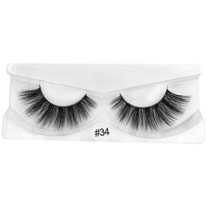 SHIDISHANGPIN 30 pairs eyelashes natural long 3d mink lashes wholesale false eyelashes makeup mink eyelashes eyelash extensions|False Eyelashes