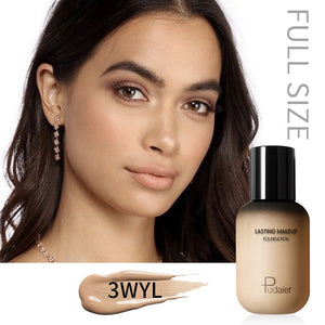 Pudaier Face Foundation Makeup Liquid Foundation Cream Matte Foundation Base Face Concealer Cosmetic Dropshipping Makeup|Face Foundation