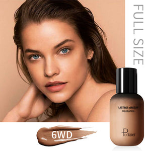 Pudaier Face Foundation Makeup Liquid Foundation Cream Matte Foundation Base Face Concealer Cosmetic Dropshipping Makeup|Face Foundation