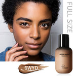 Pudaier Face Foundation Makeup Liquid Foundation Cream Matte Foundation Base Face Concealer Cosmetic Dropshipping Makeup|Face Foundation