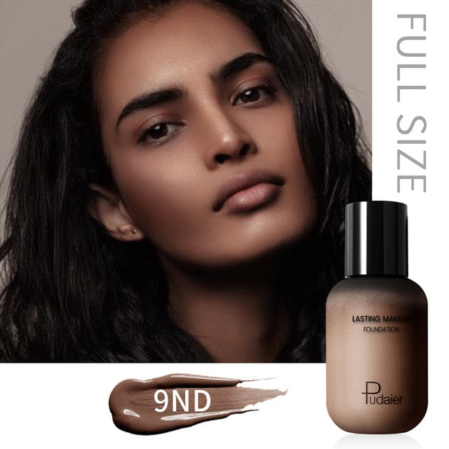 Pudaier Face Foundation Makeup Liquid Foundation Cream Matte Foundation Base Face Concealer Cosmetic Dropshipping Makeup|Face Foundation