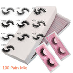 Lashes Wholesale Mink Eyelashes In Bulk Mink Lashes Natural False Eyelashes Extensions False Lashes cilios maquiagem 20/30/50pcs|False Eyelashes