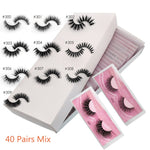 Lashes Wholesale Mink Eyelashes In Bulk Mink Lashes Natural False Eyelashes Extensions False Lashes cilios maquiagem 20/30/50pcs|False Eyelashes