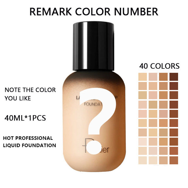 Pudaier Face Foundation Makeup Liquid Foundation Cream Matte Foundation Base Face Concealer Cosmetic Dropshipping Makeup|Face Foundation